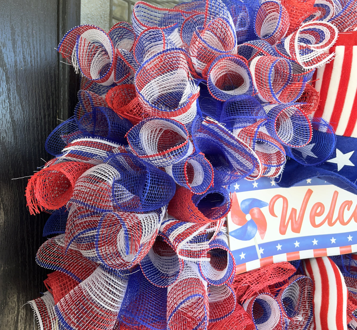 Patriotic wreath