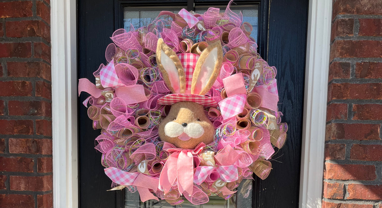 Spring/Easter Bunny Wreath