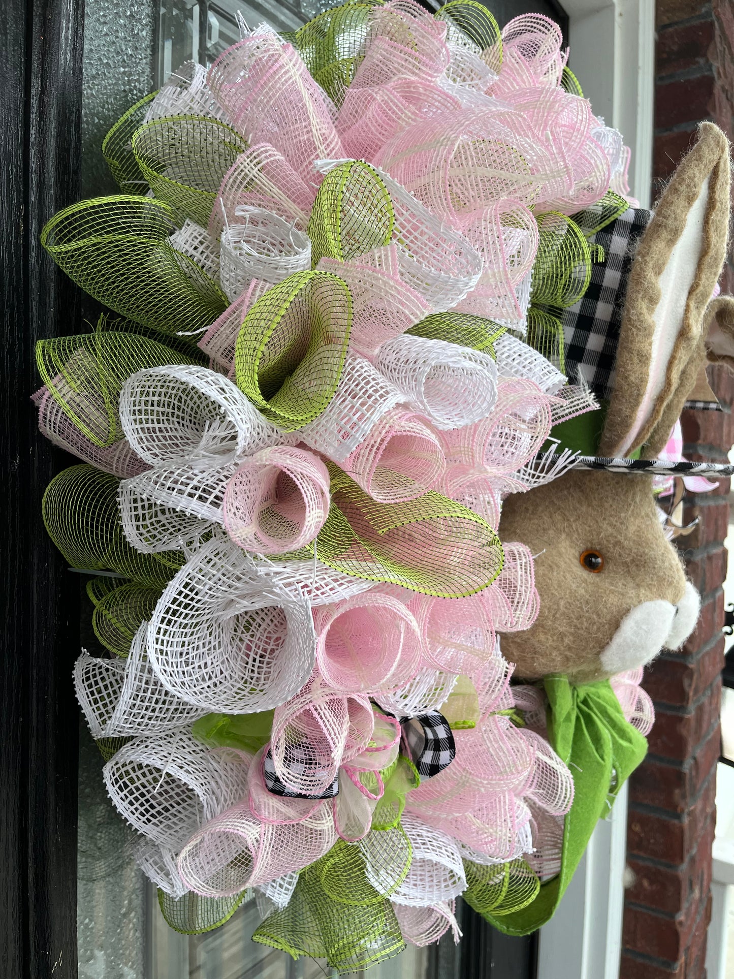 Bunny Head Wreath/Easter Wreath