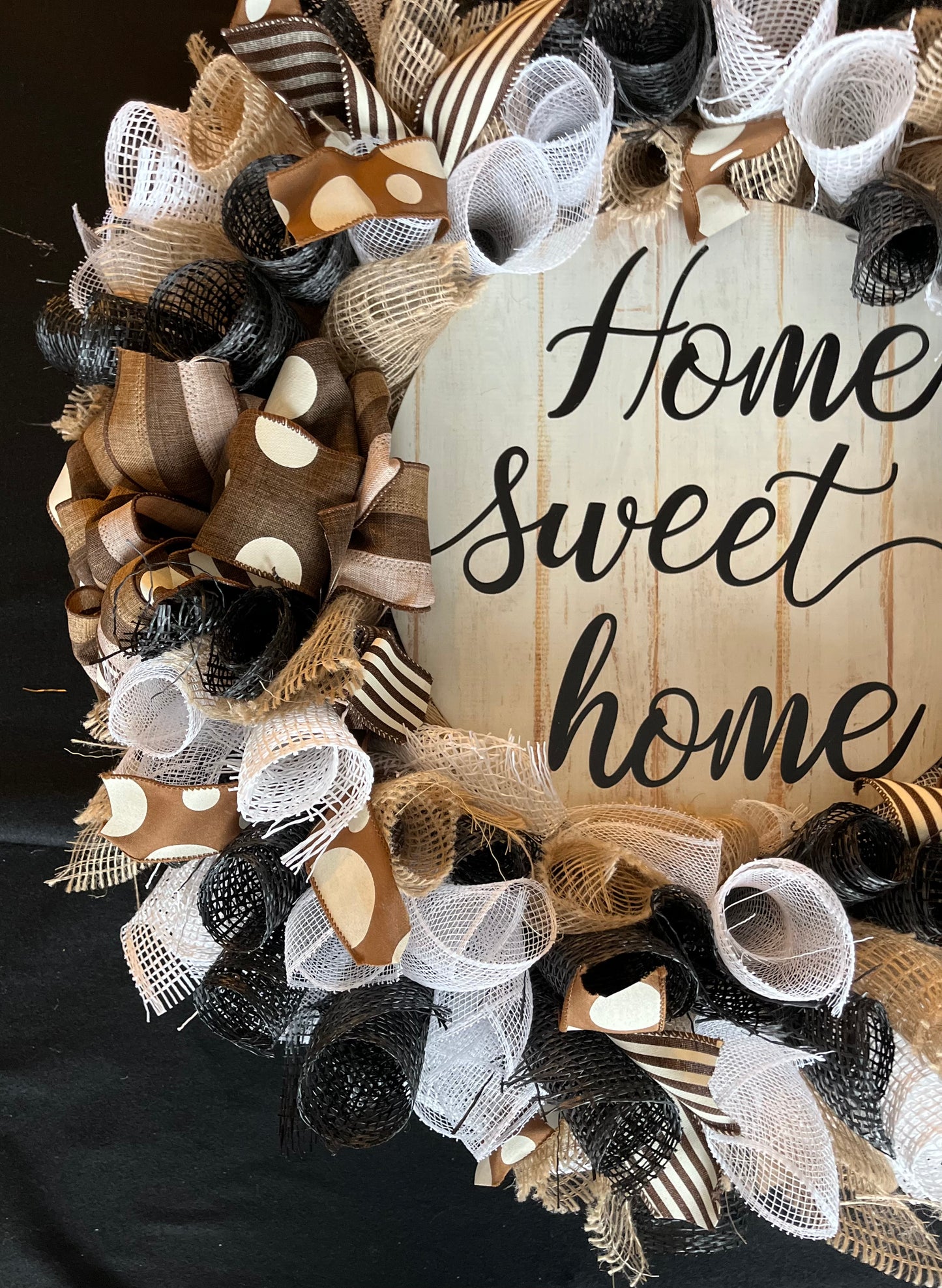 Home Sweet Home Wreath